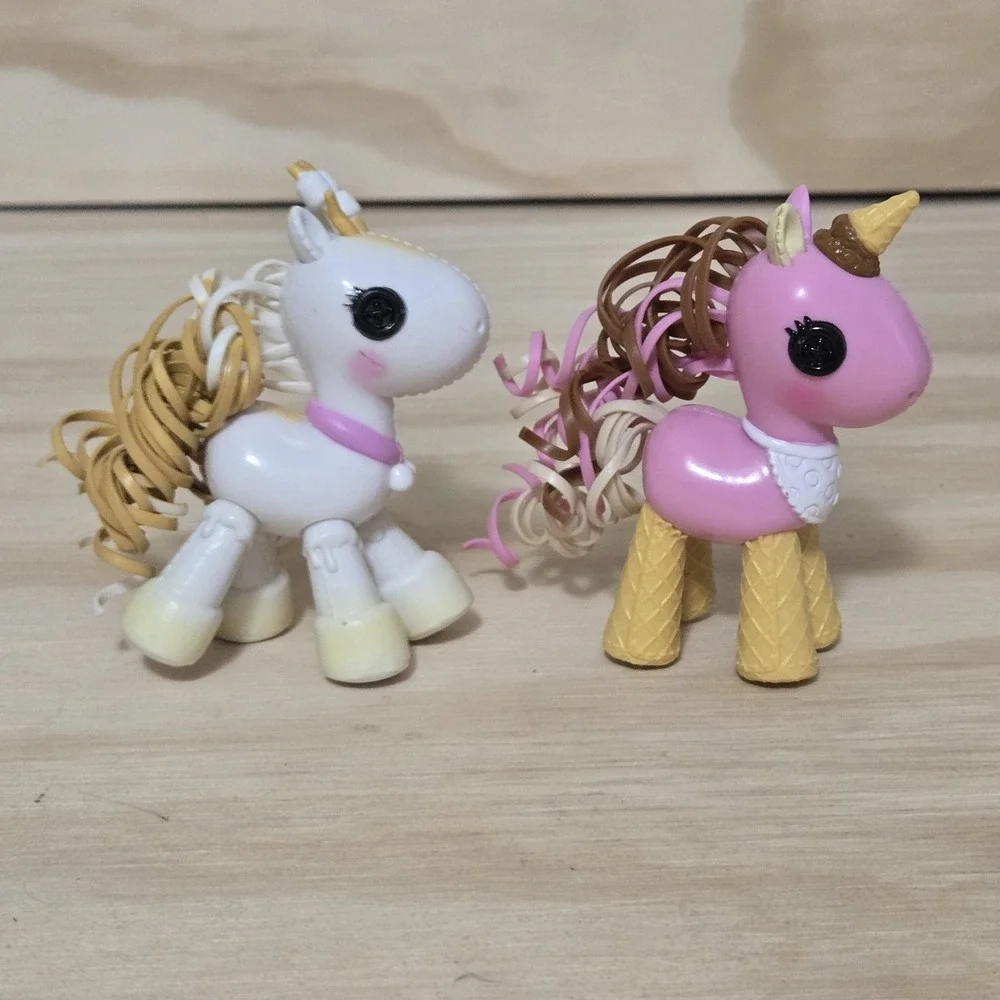 Lalaloopsy Mini Ponies Mallow & Waffles Lot Of 2 Target Exclusive MGA 2013